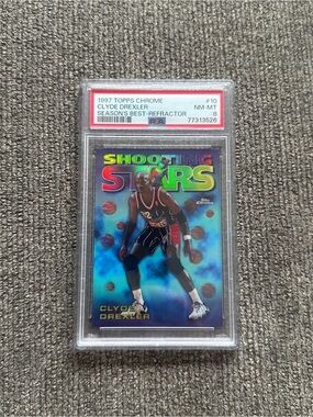 Rockets Clyde Drexler PSA 8